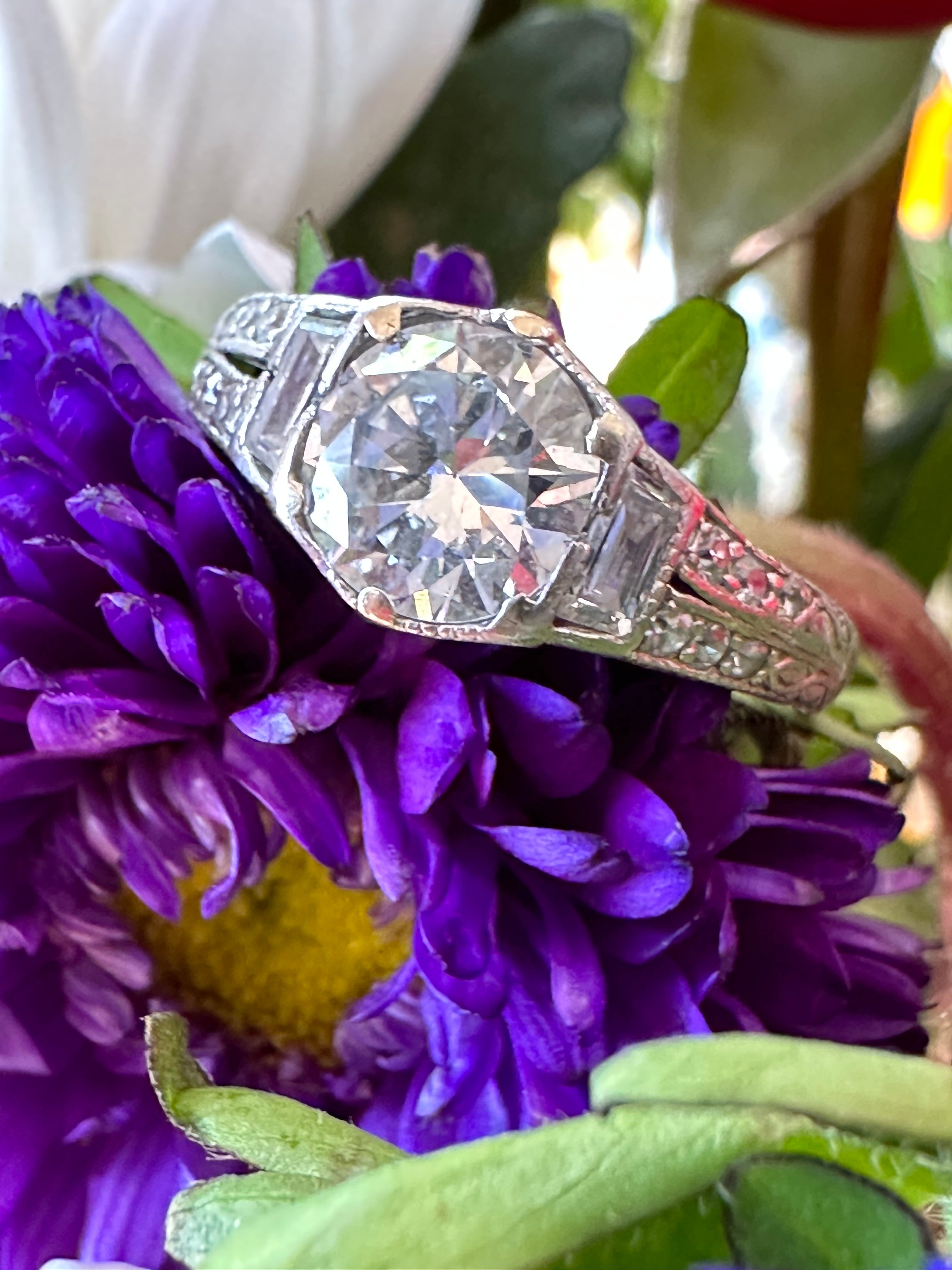 Platinum Diamond Fashion / Engagement Ring 10000987 O’Neill’s Estate Jewelry