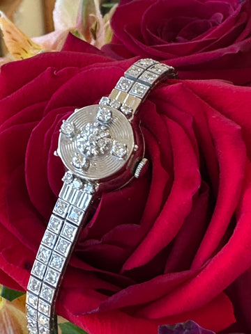 14 Karat White Gold Tissot Wristwatch  # 543-01601