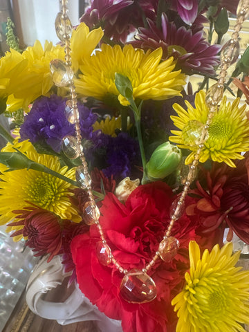 14 Karat Yellow Gold Citrine Briolette Necklace  # 235-00382