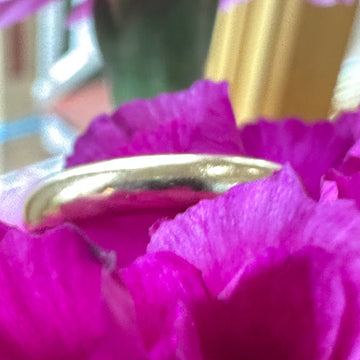 14 Karat Yellow Gold Wedding Band 