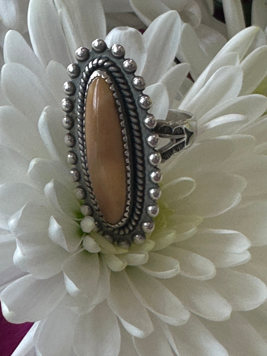 Sterling Silver Agate Ring  # 555-04149