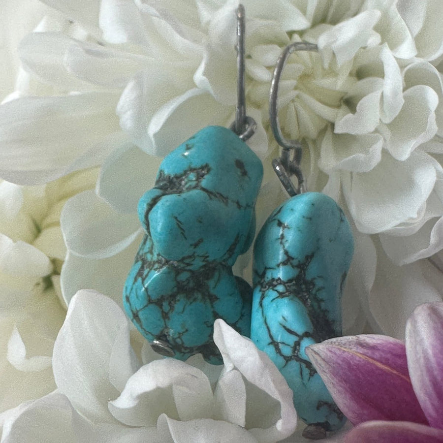 Sterling Silver & Turquoise Earrings