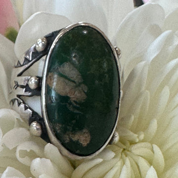 Sterling Silver Jasper Ring