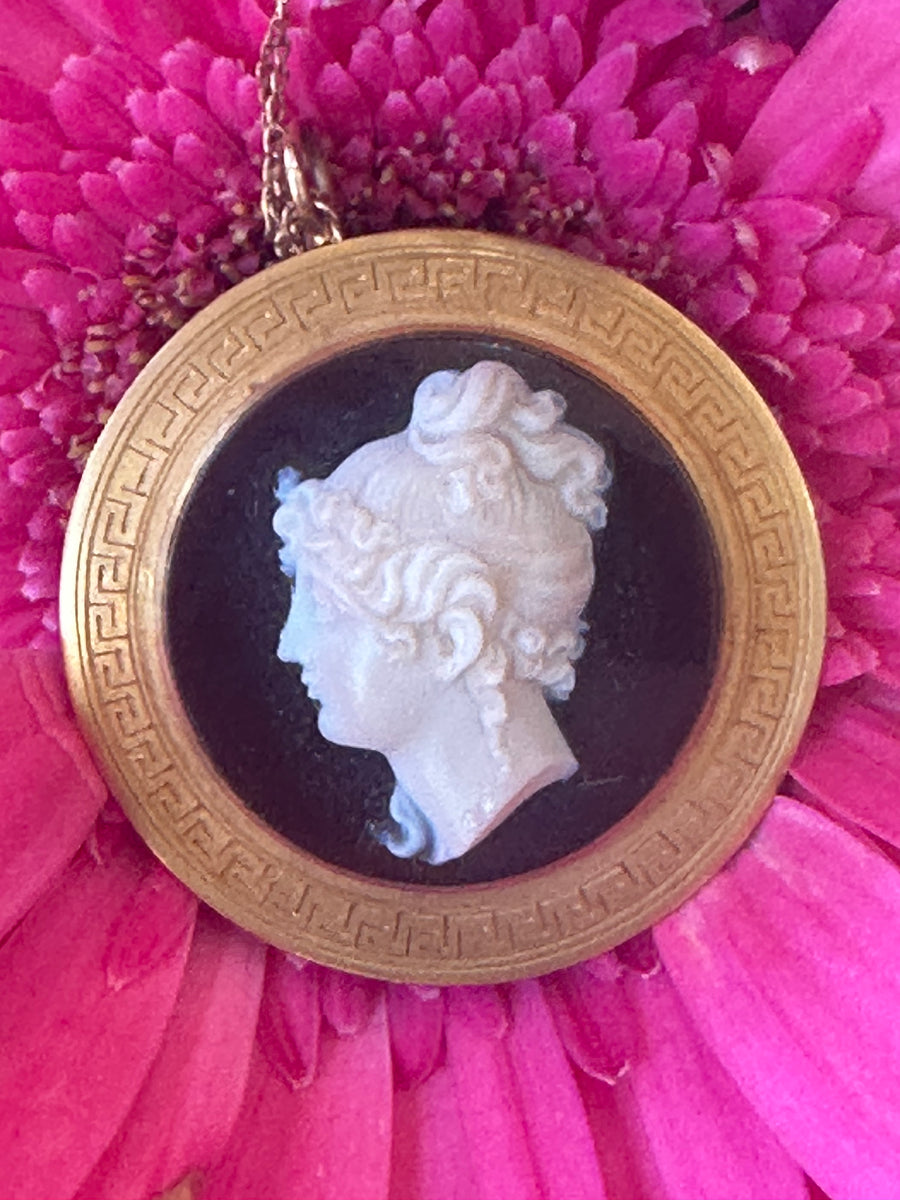 14 Karat Yellow Gold Cameo Pin/Pendant  # 546-00455