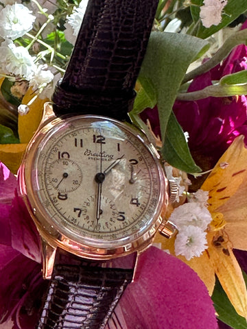 18 Karat Rose Gold Breitling Premier Chronograph  # 543-01759