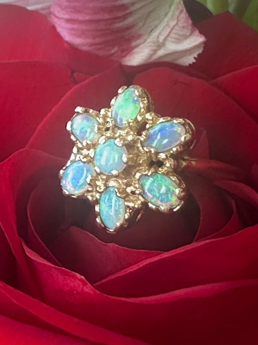 14 Karat Yellow Gold Opal Ring  # 200-02676