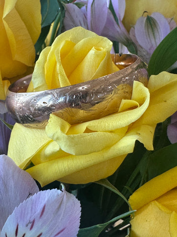 14 Karat Gold Filled Victorian Bangle  # 466-00280