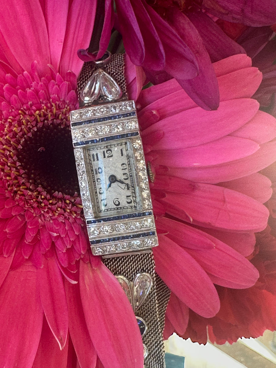 Platinum Art Deco Watch  # 543-01495