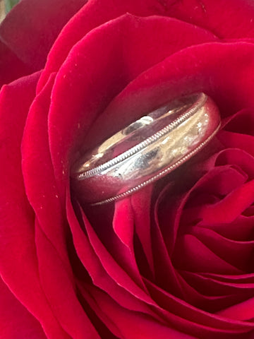 14 Karat Yellow Gold Men's Wedding Band  # 405-00095