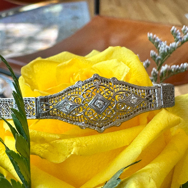 Filigree Diamond Bracelet  # 540-00117