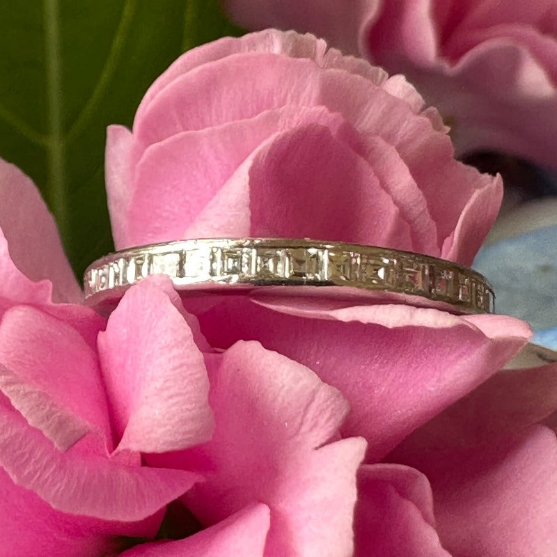 Platinum Tiffany & Company Diamond Eternity Band