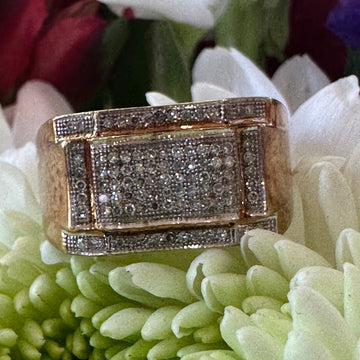 10Karat Yellow Gold Diamond Ring