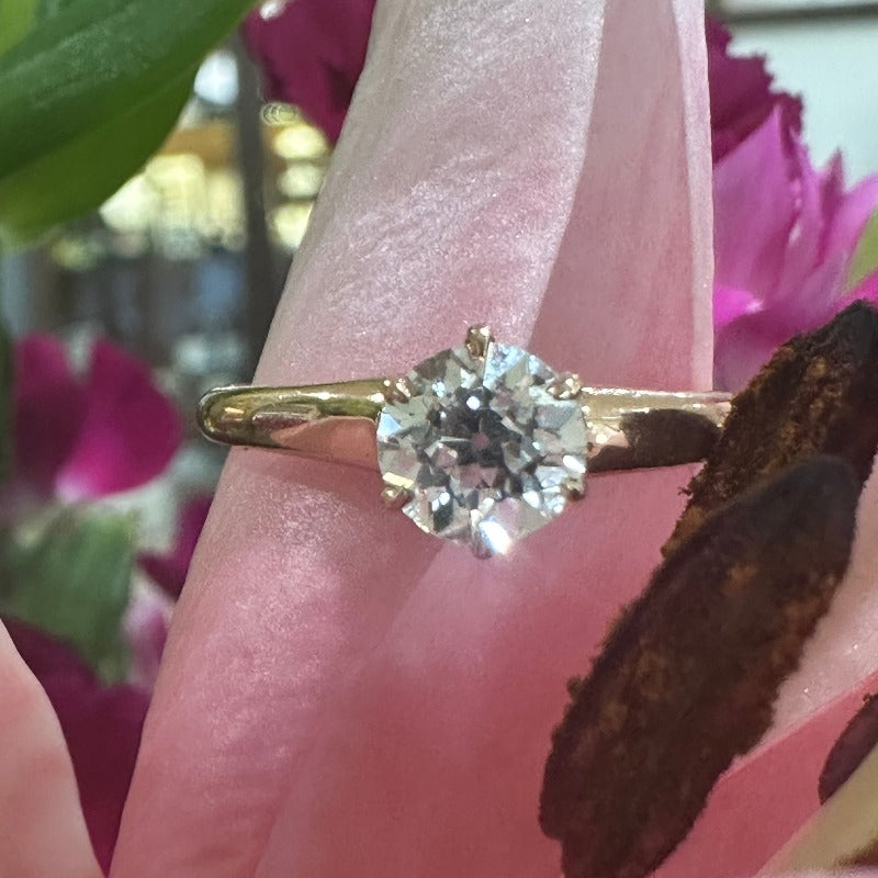 14 Karat Diamond Engagement Ring