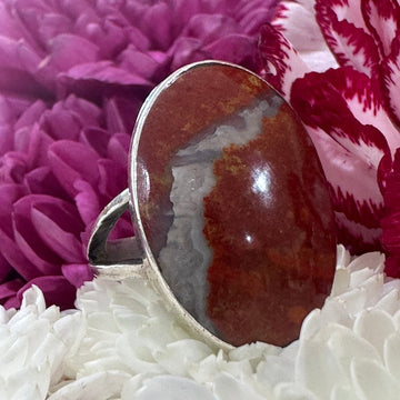 Sterling Silver Chalcedony Ring