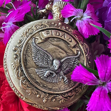 Sterling Silver & Base Metal Pocket Watch