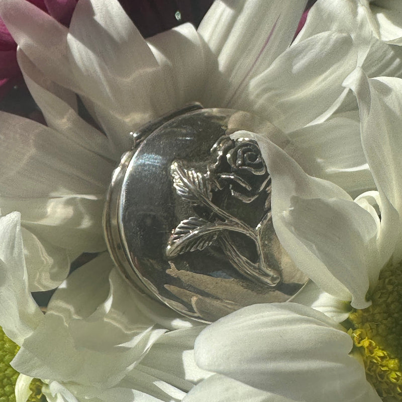 Sterling Silver Pill Box