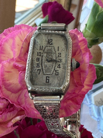 14 Karat White Gold Westfield Ladies Wristwatch