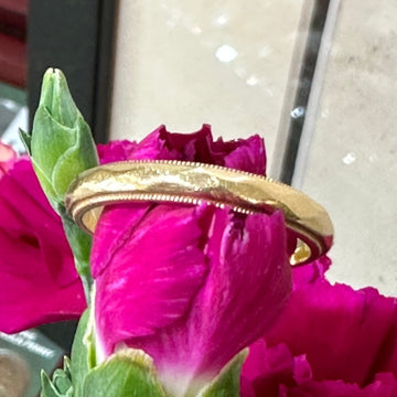 14 Karat Yellow Gold Wedding Band